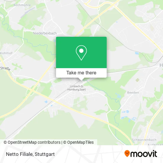 Карта Netto Filiale