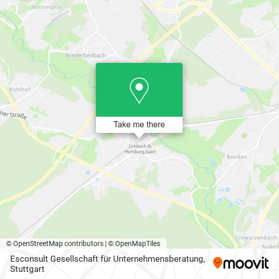 Esconsult Gesellschaft für Unternehmensberatung map