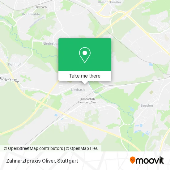 Карта Zahnarztpraxis Oliver