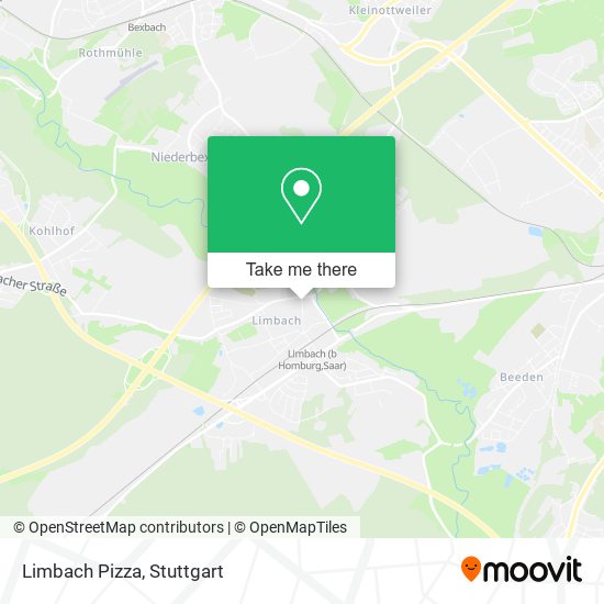 Limbach Pizza map