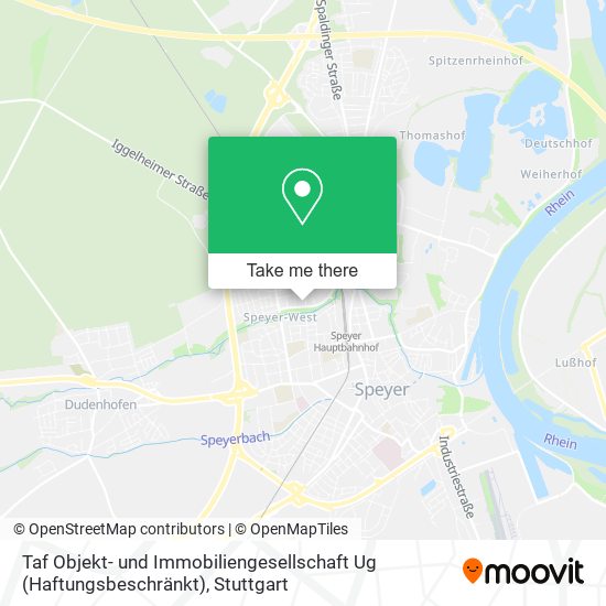 Карта Taf Objekt- und Immobiliengesellschaft Ug (Haftungsbeschränkt)