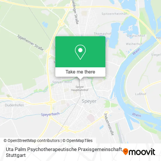 Карта Uta Palm Psychotherapeutische Praxisgemeinschaft