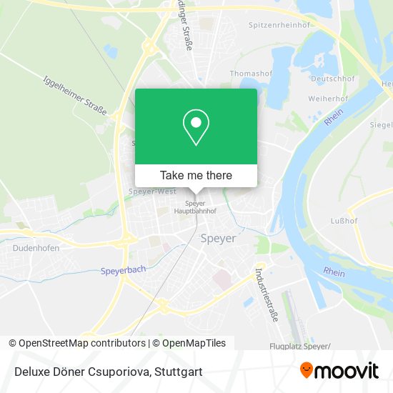 Deluxe Döner Csuporiova map