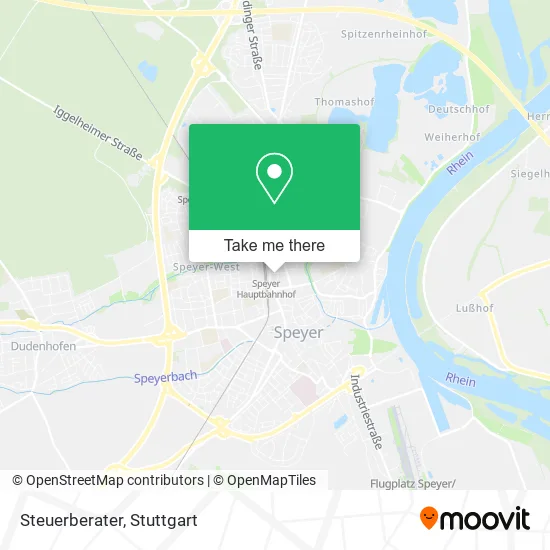 Карта Steuerberater