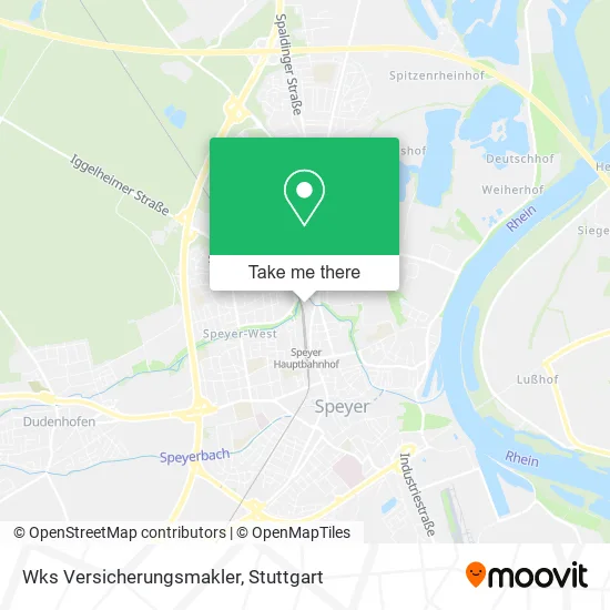 Карта Wks Versicherungsmakler