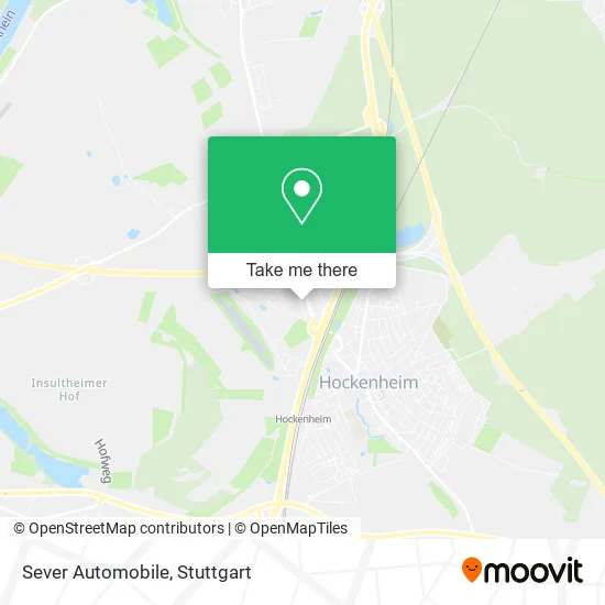 Карта Sever Automobile