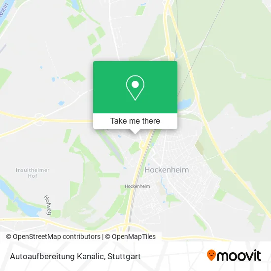 Карта Autoaufbereitung Kanalic
