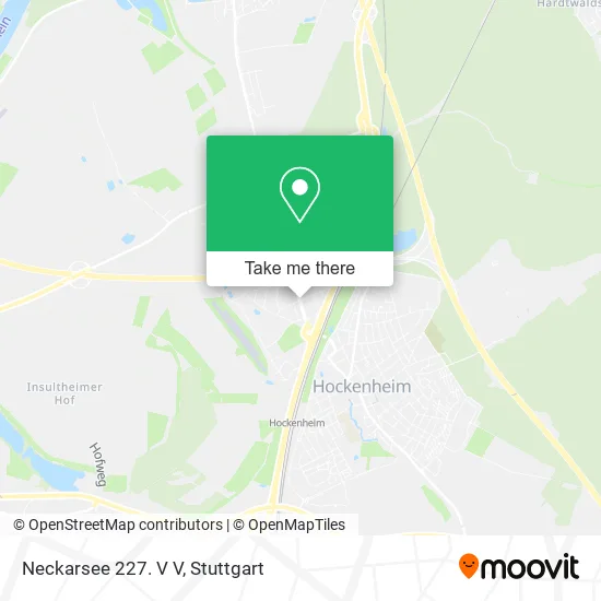Карта Neckarsee 227. V V