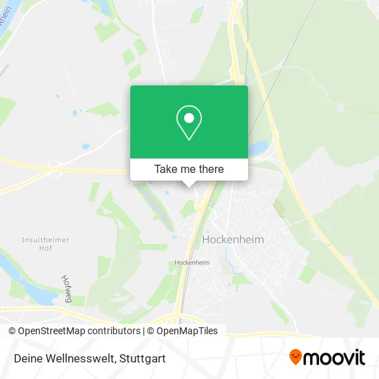 Карта Deine Wellnesswelt