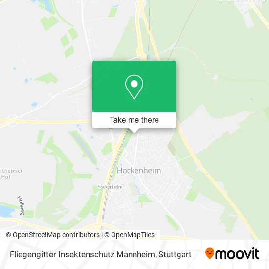Карта Fliegengitter Insektenschutz Mannheim