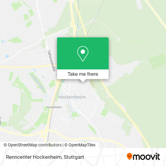 Карта Renncenter Hockenheim