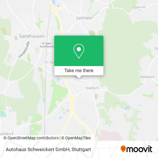 Карта Autohaus Schweickert GmbH