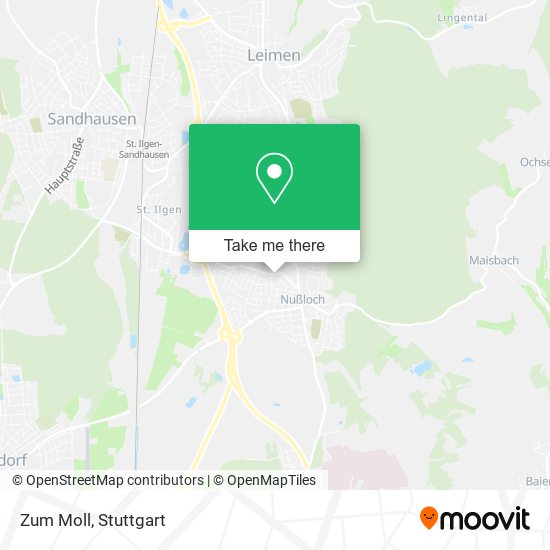 Карта Zum Moll