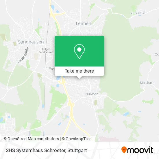 Карта SHS Systemhaus Schroeter