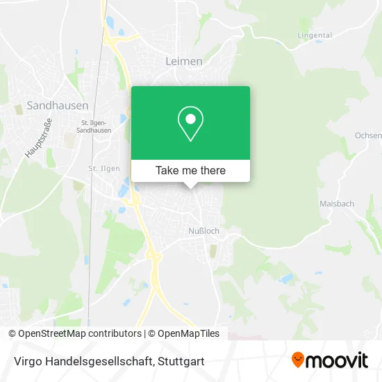 Карта Virgo Handelsgesellschaft