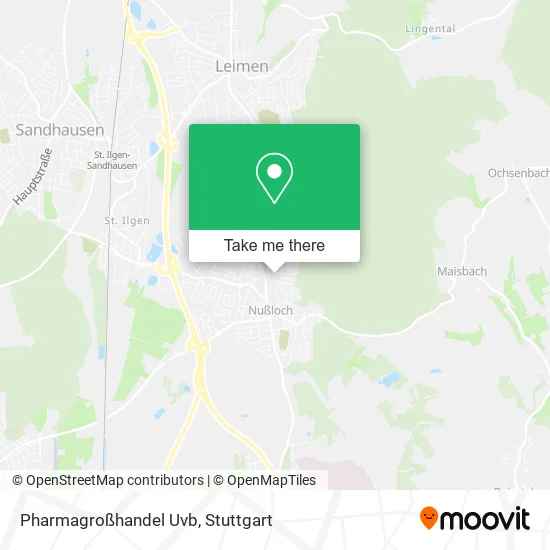 Карта Pharmagroßhandel Uvb