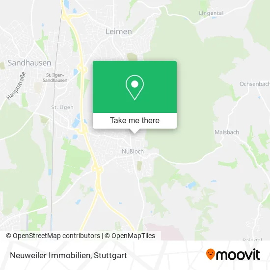 Карта Neuweiler Immobilien