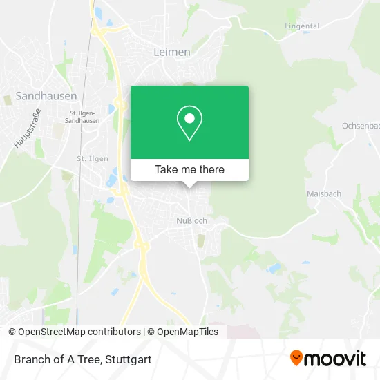 Карта Branch of A Tree