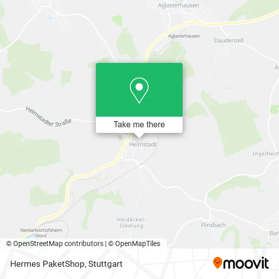 Карта Hermes PaketShop