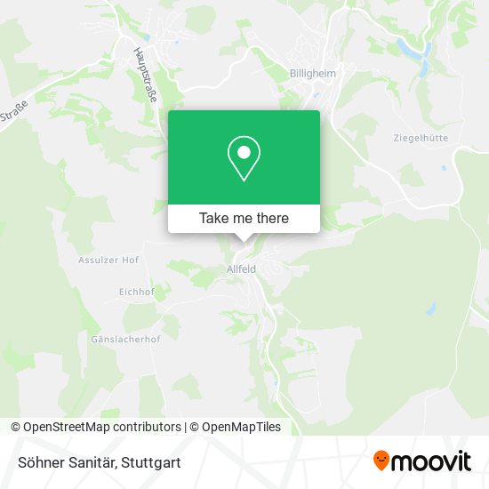 Söhner Sanitär map