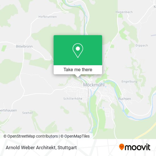 Arnold Weber Architekt map