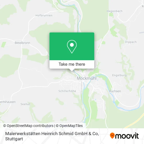 Карта Malerwerkstätten Heinrich Schmid GmbH & Co