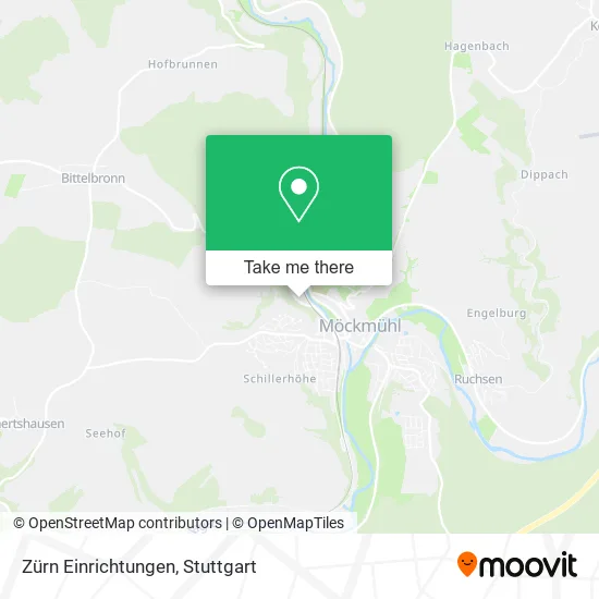 Карта Zürn Einrichtungen