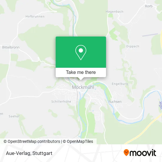 Карта Aue-Verlag