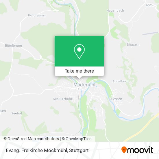 Evang. Freikirche Möckmühl map