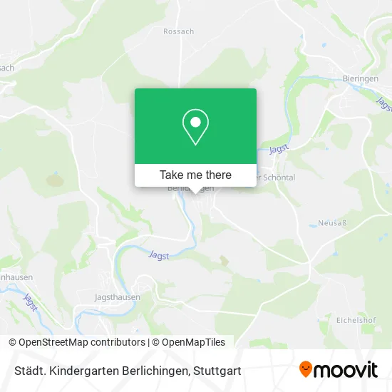 Карта Städt. Kindergarten Berlichingen