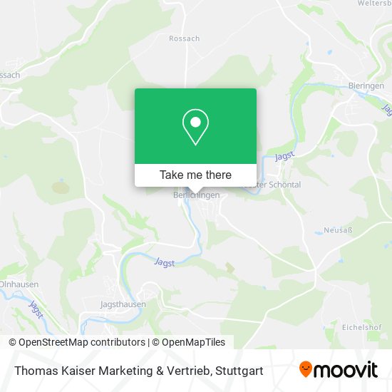 Карта Thomas Kaiser Marketing & Vertrieb