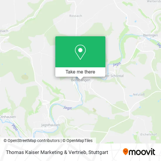 Карта Thomas Kaiser Marketing & Vertrieb