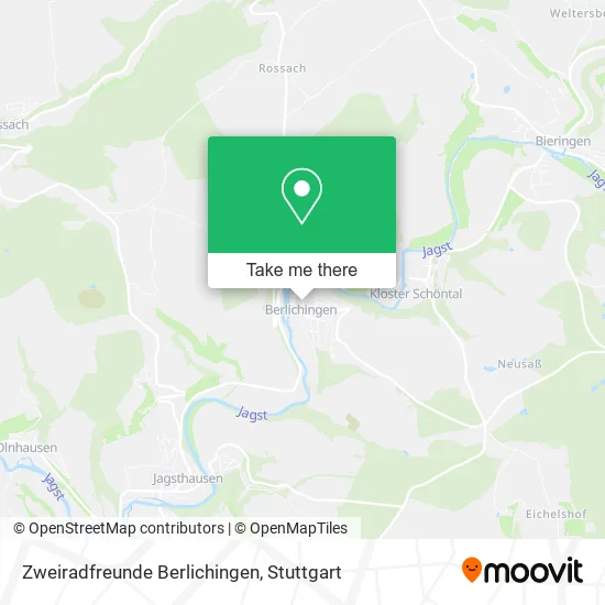 Карта Zweiradfreunde Berlichingen