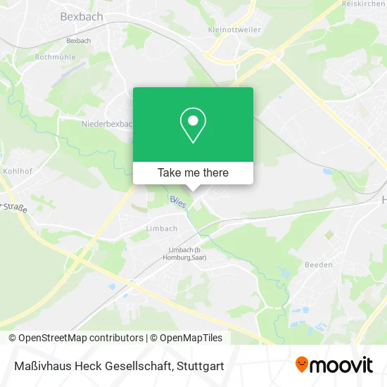 Карта Maßivhaus Heck Gesellschaft