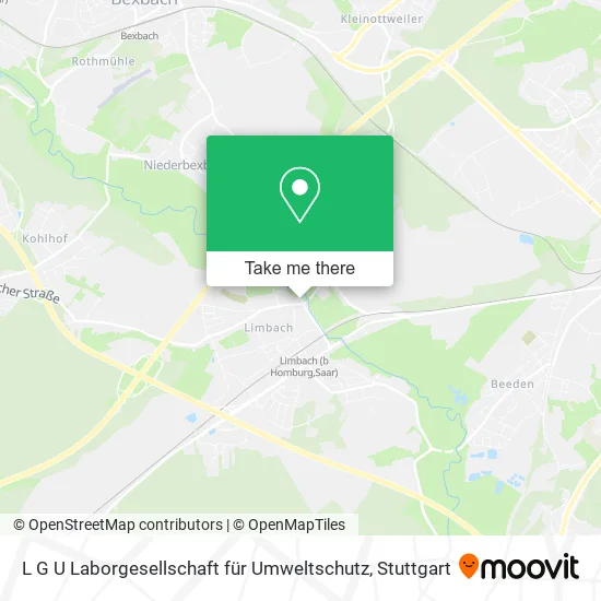 Карта L G U Laborgesellschaft für Umweltschutz