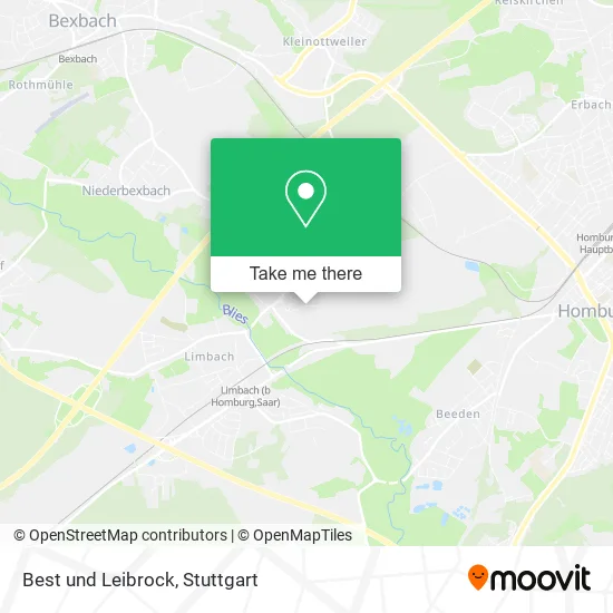 Карта Best und Leibrock