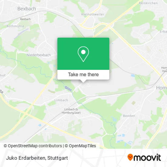 Карта Juko Erdarbeiten