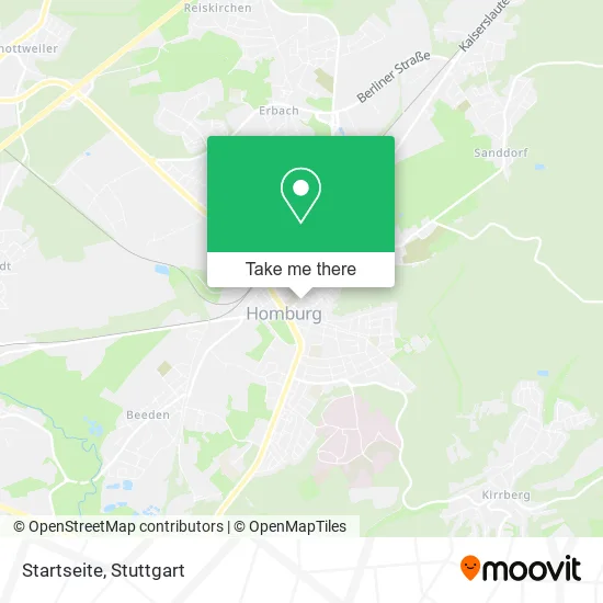 Карта Startseite