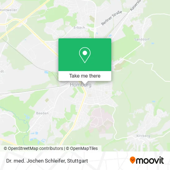 Dr. med. Jochen Schleifer map