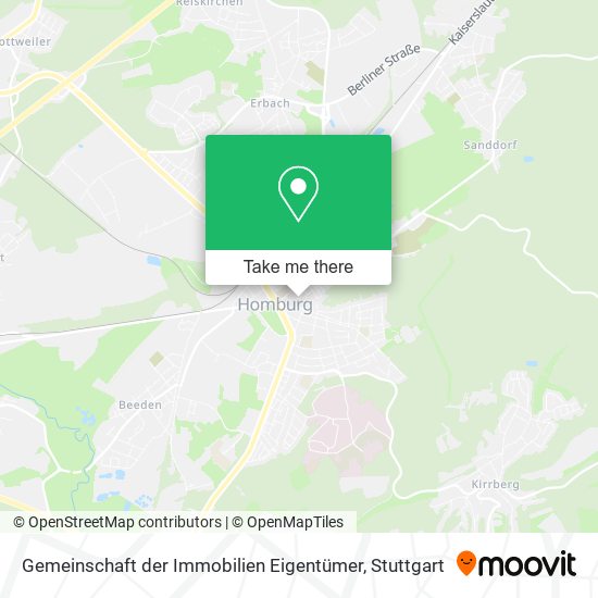 Gemeinschaft der Immobilien Eigentümer map