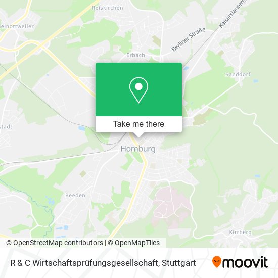 R & C Wirtschaftsprüfungsgesellschaft map