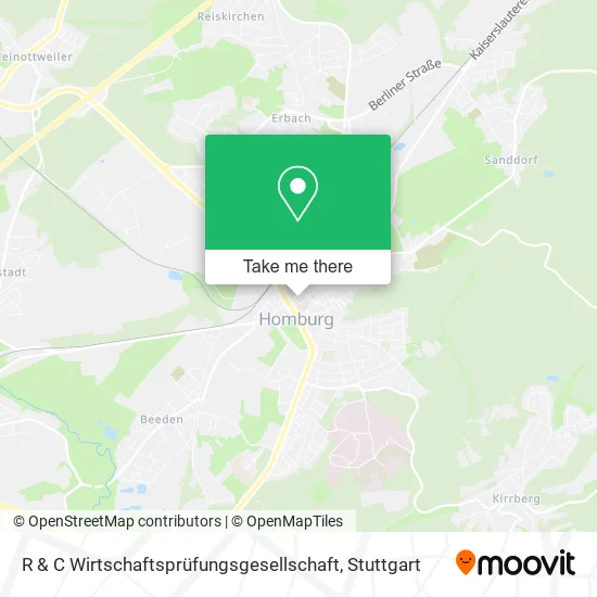 Карта R & C Wirtschaftsprüfungsgesellschaft