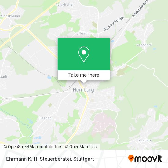 Ehrmann K. H. Steuerberater map