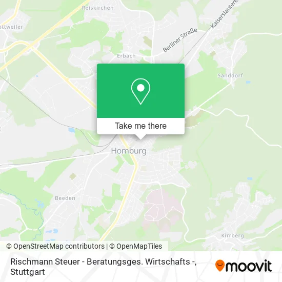 Rischmann Steuer - Beratungsges. Wirtschafts - map