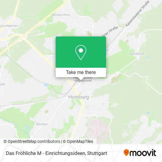 Карта Das Fröhliche M - Einrichtungsideen