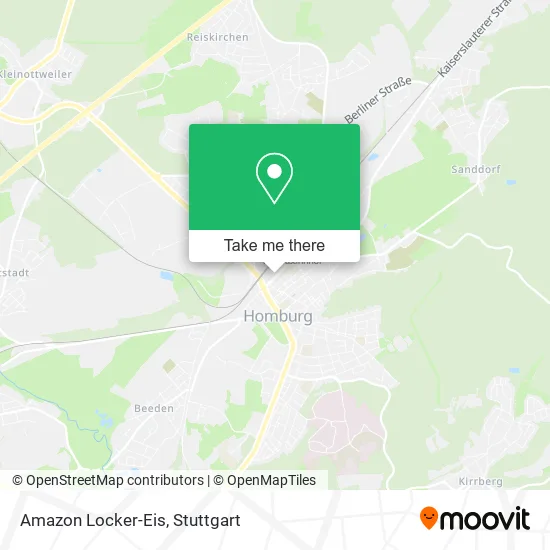 Карта Amazon Locker-Eis