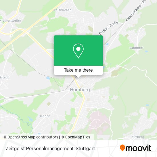 Карта Zeitgeist Personalmanagement
