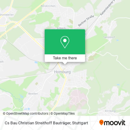 Cs Bau Christian Streithoff Bauträger map