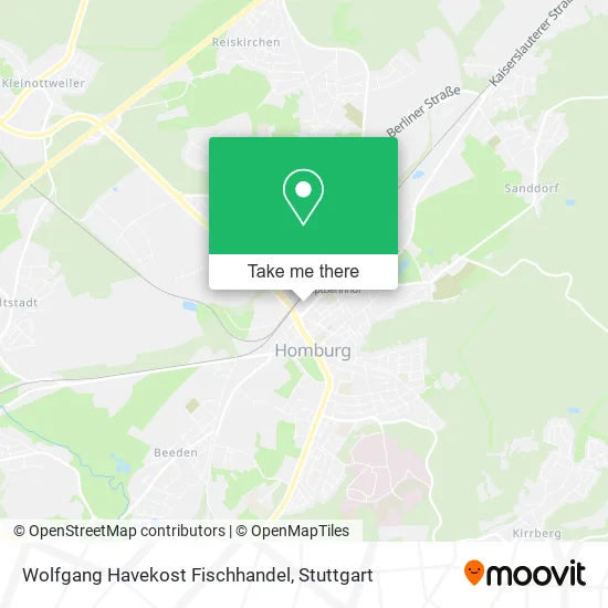 Карта Wolfgang Havekost Fischhandel