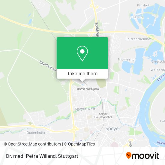 Dr. med. Petra Willand map